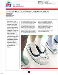 whey and weight management